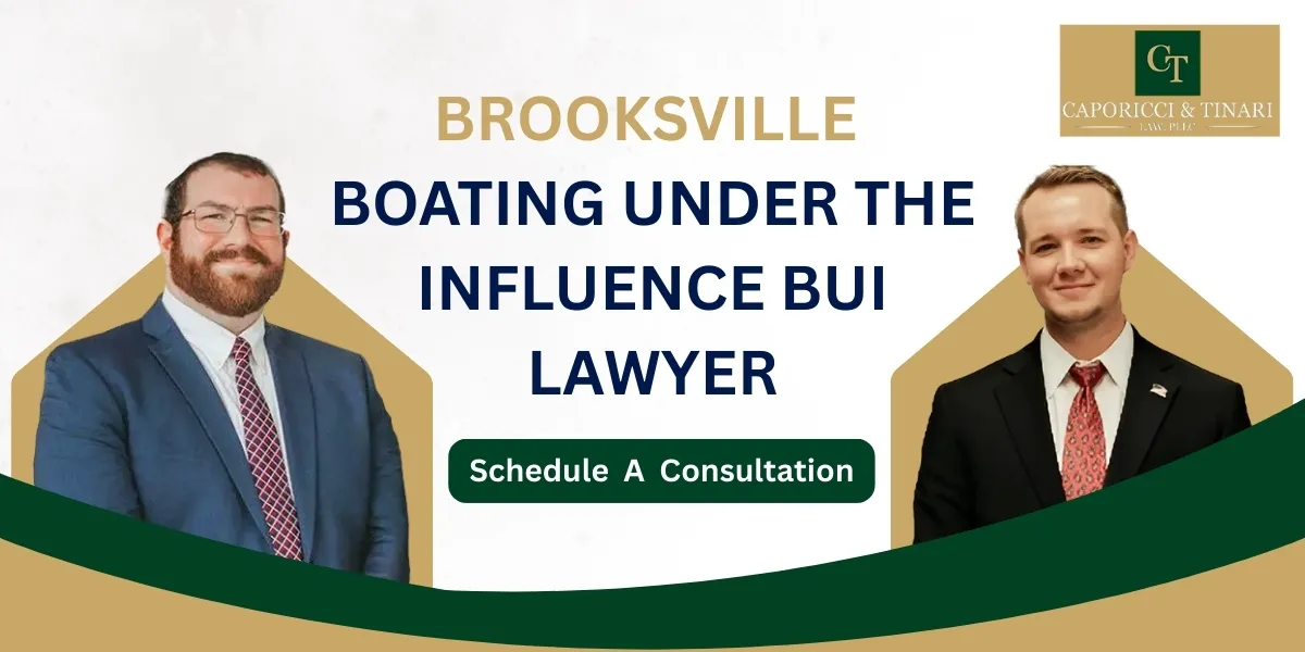 Brooksville Boating Under the Influence (BUI) Lawyer-image